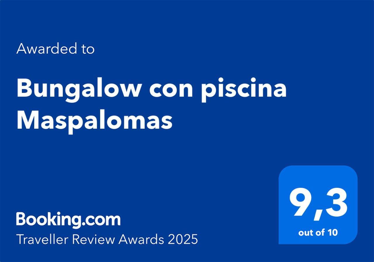 Bungalow Con Piscina Maspalomas Μασπαλόμας Εξωτερικό φωτογραφία